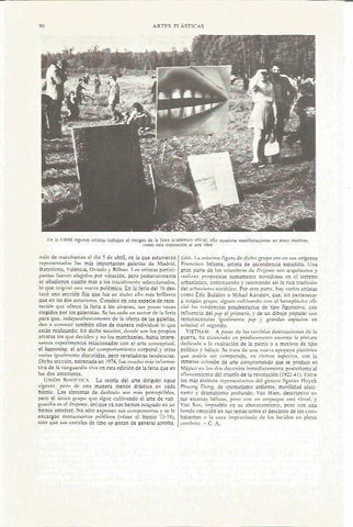 LAMINA V06079: Exposicion al aire libre en la URSS