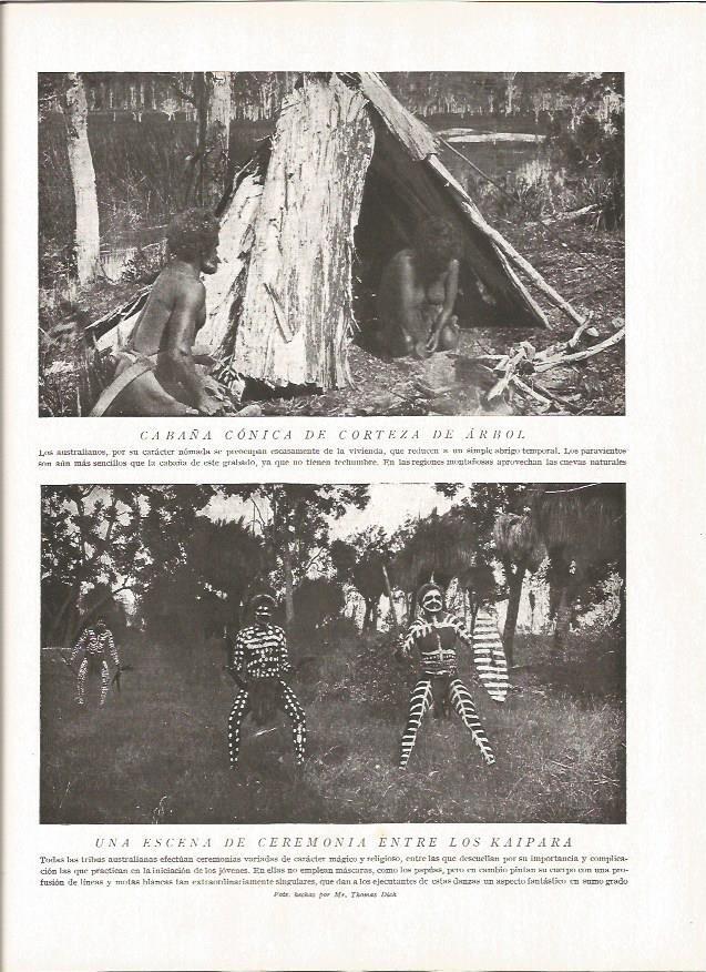 LAMINA V06403: Ceremonia tribu australiana de los Kaipara