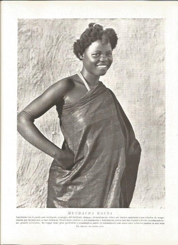 LAMINA V06376: Muchacha Hausa