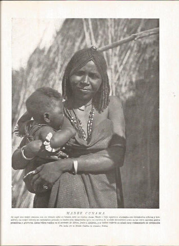 LAMINA V06457: Mujer de la tribu Cunama del Noroeste de Africa