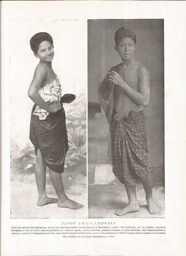 LAMINA V06426: Jovenes thailandeses