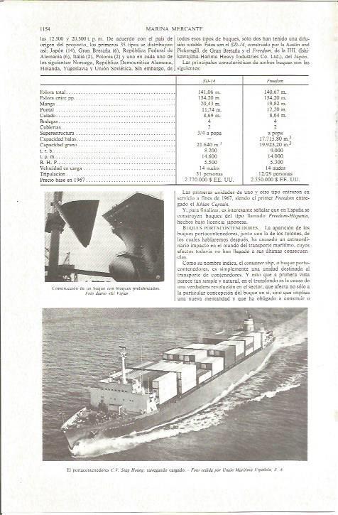 LAMINA V06292: Portacontenedores C.V Stag Houng