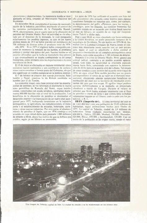 LAMINA V06247: Vista de Teheran
