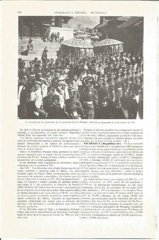 LAMINA V06256: Coronacion del rey Birendra en Katmandu