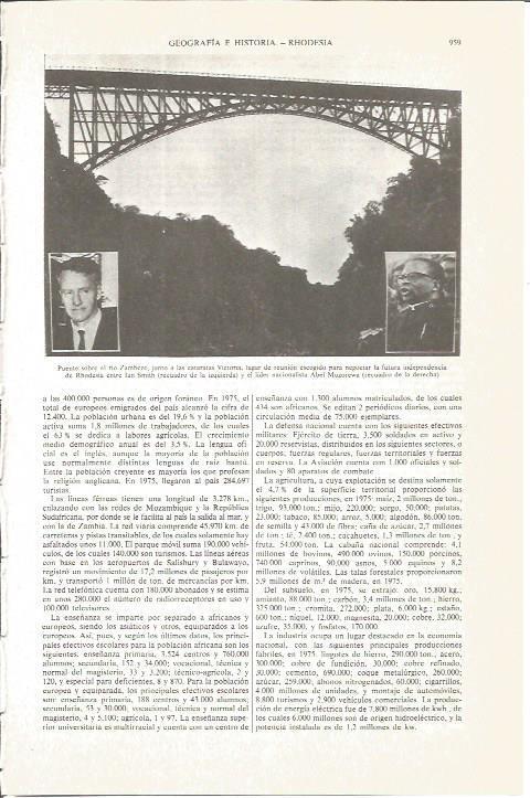 LAMINA V06263: Puente sobre el rio Zambeze