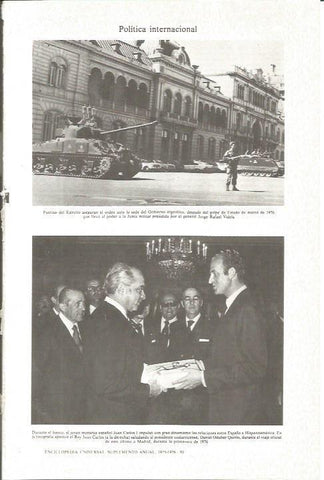 LAMINA V06308: Daniel Oduber Quiros junto a Juan Carlos I en 1976