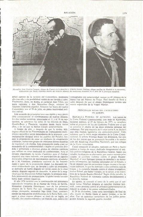 LAMINA V06316: Monseñor Jose Guerra Campos