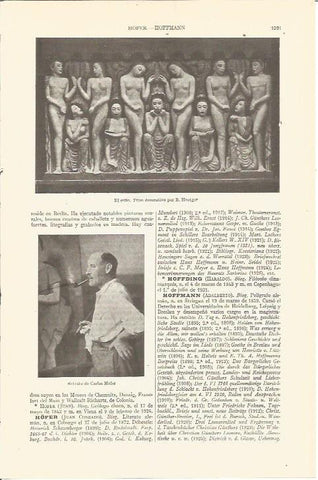 LAMINA V05735: Friso el estio, por B. Hoetger