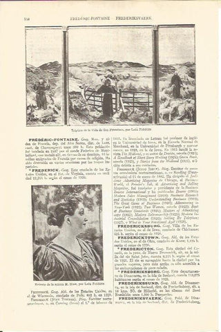 LAMINA V05629: Retrato de la señona H. Haes, por Leon Frederic