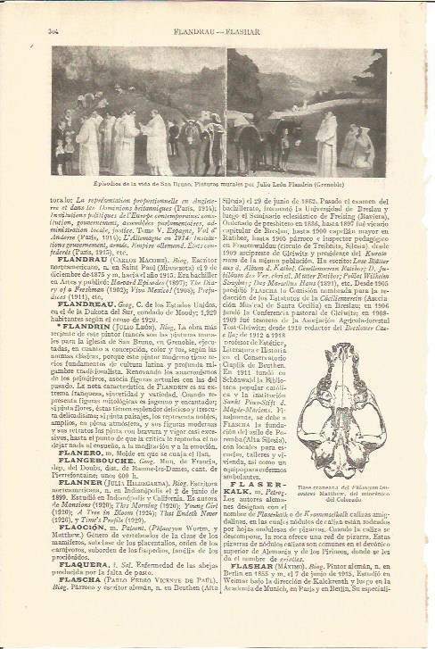 LAMINA V05610: Episodios de la vida de San Bruno, por J. Leon Flandrin