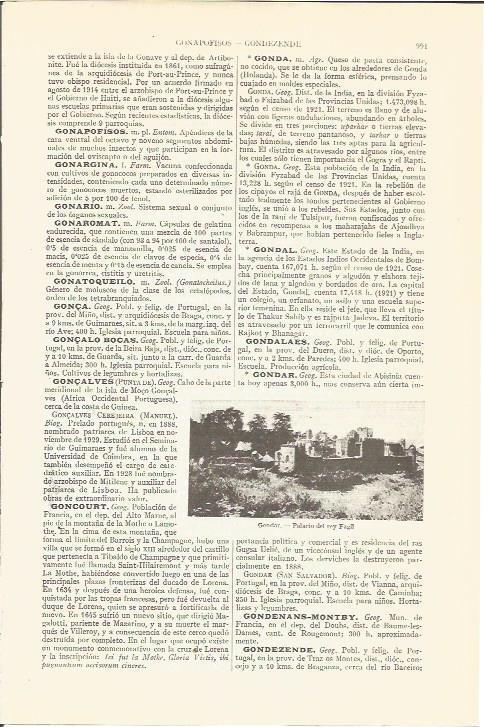 LAMINA V05673: Palacio del rey Fagil en Gondar, Etiopia