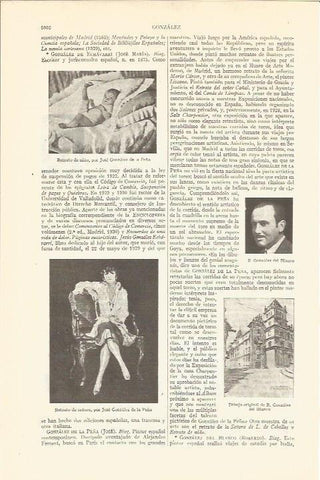 LAMINA V05674: Retrato de señora, por J. Gonzalez de la Peña