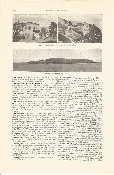 LAMINA V05678: Vistas de Goree, Senegal