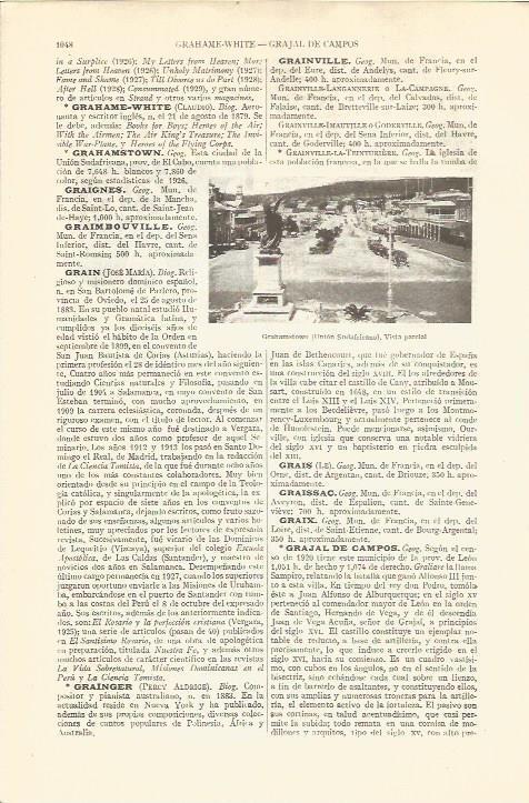 LAMINA V05684: Vista parcial Grahamstown en Sudafrica