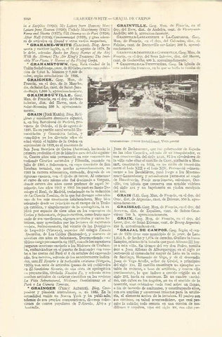 LAMINA V05684: Vista parcial Grahamstown en Sudafrica
