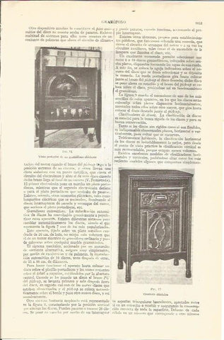 LAMINA V05686: Gramofono electrico