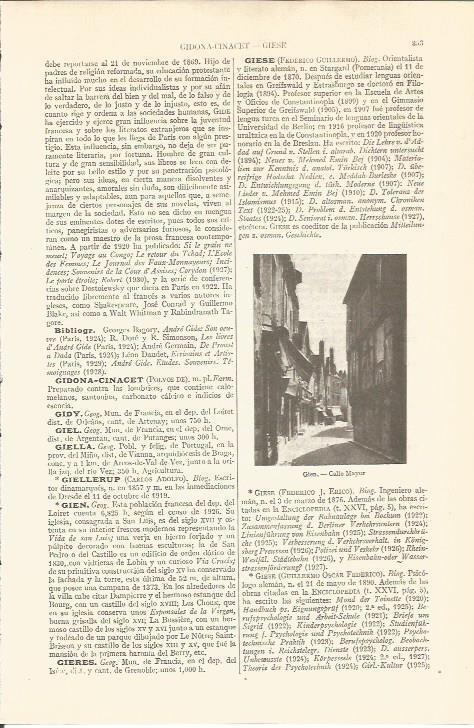 LAMINA V05665: Calle Mayor en Gien, Francia