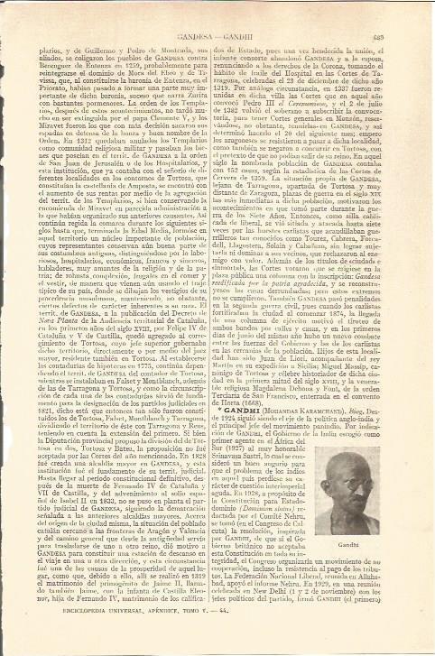 LAMINA V05644: Gandhi