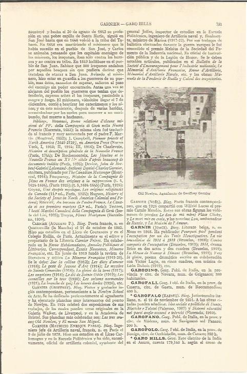 LAMINA V05655: Old Newlyn, por Geoffrey Garnier