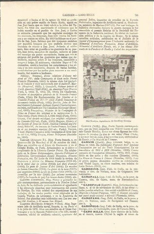 LAMINA V05655: Old Newlyn, por Geoffrey Garnier