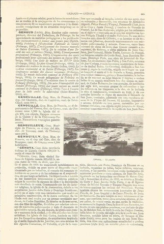 LAMINA V05660: El puerto de Genova, Italia