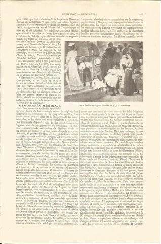 LAMINA V05662: En el jardin zoologico, por J. J. E. Geoffroy