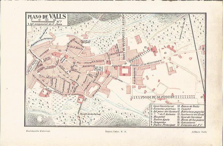 LAMINA V05965: Plano de Valls, Tarragona