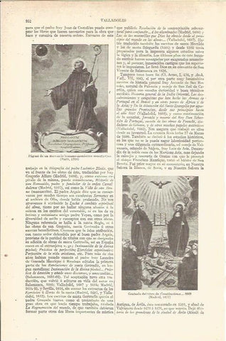 LAMINA V05916: Grabado del libro Constituciones en 1669
