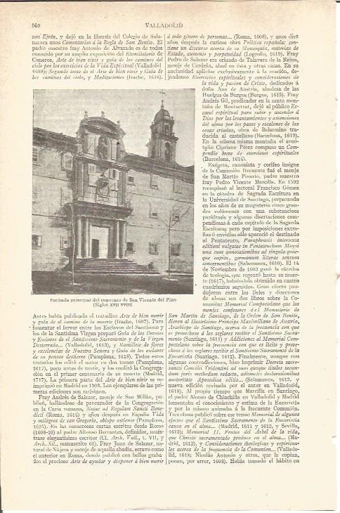 LAMINA V05919: Convento San Vicente del Pino