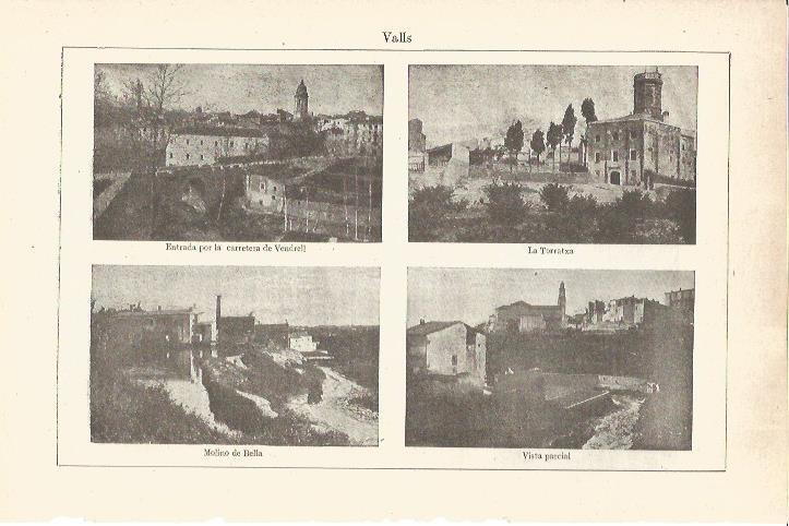LAMINA V05967: Vistas de Valls, Tarragona