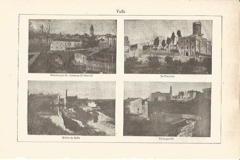 LAMINA V05967: Vistas de Valls, Tarragona