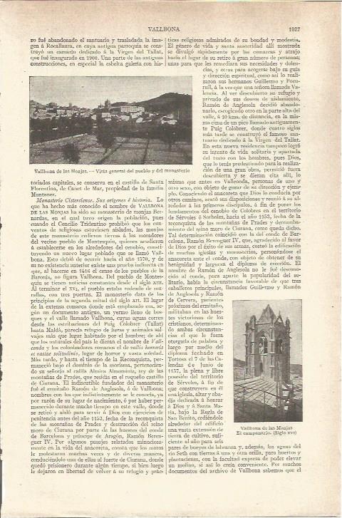 LAMINA V05936: Vallbona de las Monjas