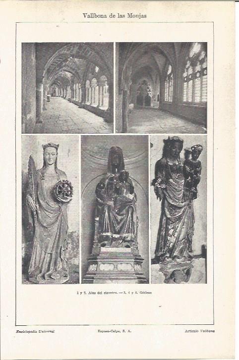 LAMINA V05937: Alas del claustro de Vallbona de las Monjas