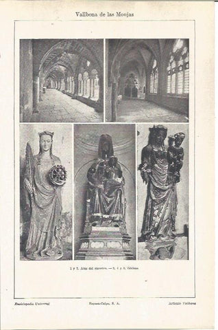 LAMINA V05937: Alas del claustro de Vallbona de las Monjas