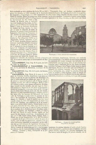 LAMINA V05939: Monasterio en Valldigna