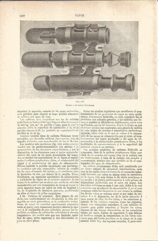 LAMINA V06021: Montaje de tubos Niclausse