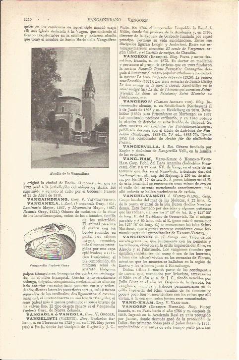 LAMINA V05997: Abadia de la Vangadizza, Italia