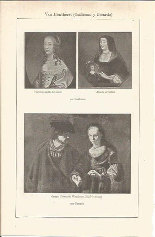 LAMINA V05992: Grupo, por Gerardo Van Honthorst