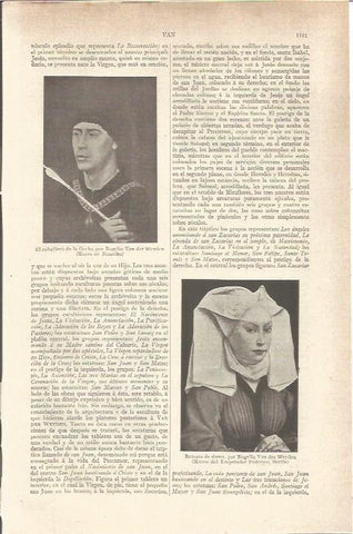 LAMINA V05983: Obras de Rogelio Van der Weyden
