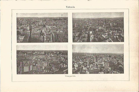 LAMINA V05835: Vistas parciales de Valencia