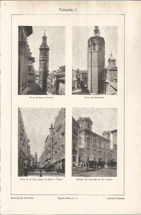 LAMINA V05845: Calle de la Paz, Valencia