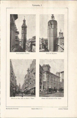 LAMINA V05845: Calle de la Paz, Valencia