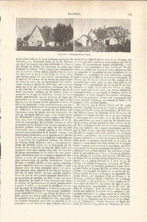 LAMINA V05830: Barracas de la huerta de Valencia