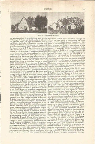 LAMINA V05830: Barracas de la huerta de Valencia