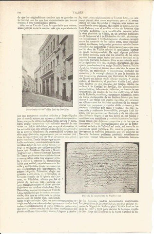 LAMINA V05810: Casa donde vivio Valdes Leal en Cordoba