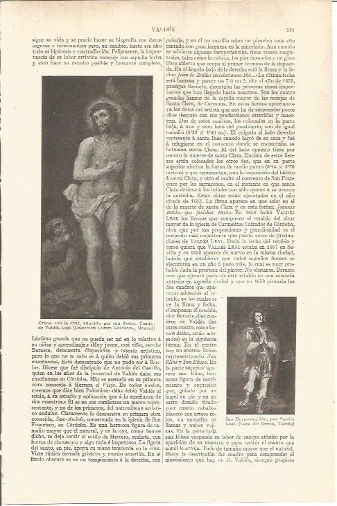 LAMINA V05813: Cristo con la cruz, por Valdes Leal