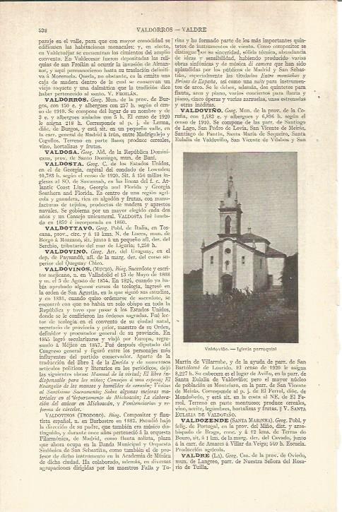 LAMINA V05822: Iglesia de Valdoviño