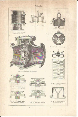 LAMINA V05899: Tipos de valvulas