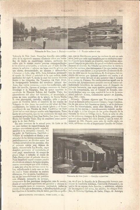 LAMINA V05868: Castillo coyantino en Valencia de Don Juan