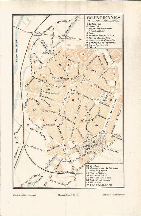 LAMINA V05869: Plano de Valenciennes